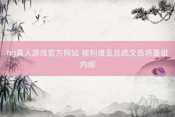 hg真人游戏官方网站 玻利维亚总统文告将重组内阁